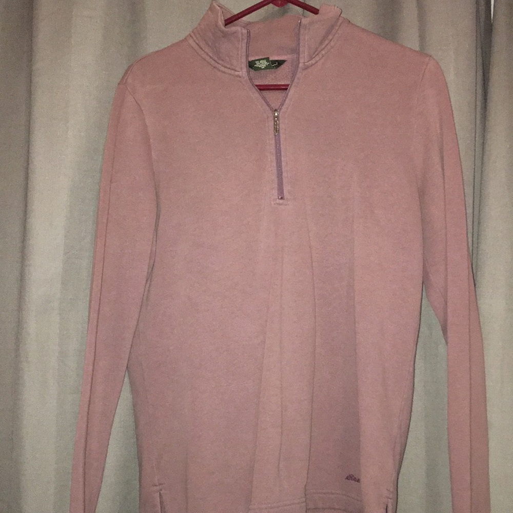 Eddie Bauer half quarter zip sweater